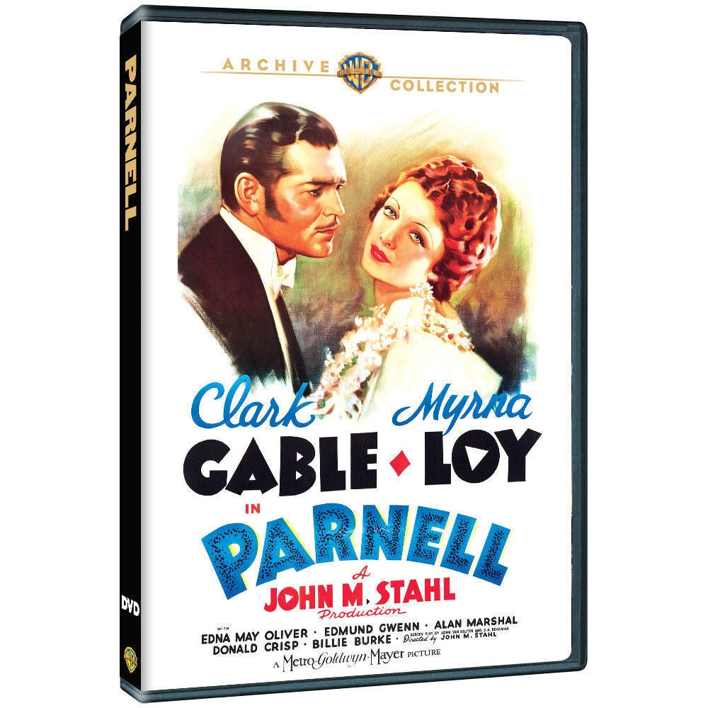 Parnell DVD - 1937 - Clark Gable - Myrna Loy