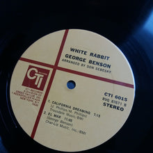 Load image into Gallery viewer, George Benson : White Rabbit (LP, Album, RE, RP, Gat)