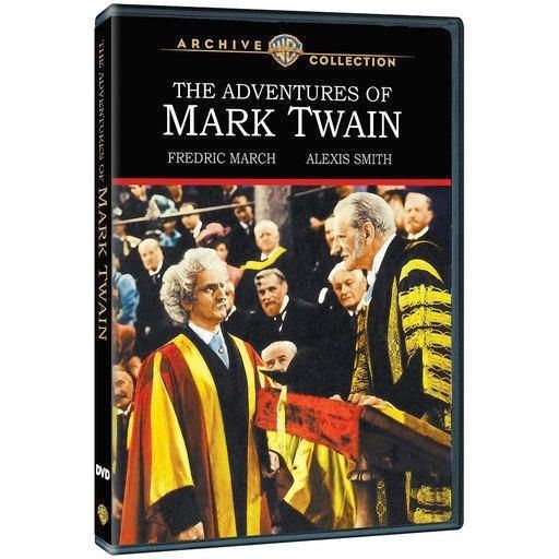 The Adventures of Mark Twain - DVD - 1944  Fredric March  Alexis Smith Alan Hale