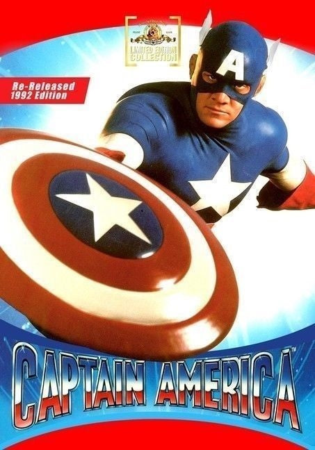 Captain America - DVD - 1992 Re-Released Edition - Matt Salinger - Ned Beatty