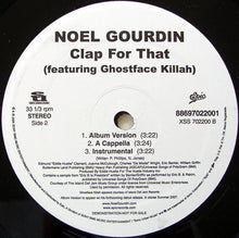 Load image into Gallery viewer, Noel Gourdin : Clap For That (12&quot;, Promo)