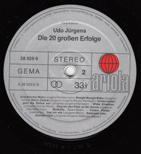 Load image into Gallery viewer, Udo Jürgens : Die 20 Großen Erfolge (LP, Comp, Club)