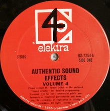 Load image into Gallery viewer, Jac Holzman : Authentic Sound Effects Volume 4 (LP, Album)