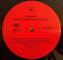 Load image into Gallery viewer, Beyoncé Featuring Jay Z* : Crazy In Love (12&quot;, Single)