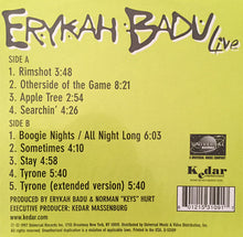 Load image into Gallery viewer, Erykah Badu : Live (LP, Album)