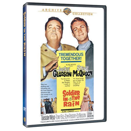 Soldier in the Rain DVD 1963 Jackie Gleason Steve Mcqueen