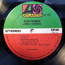 Load image into Gallery viewer, David Newman* : Lonely Avenue (LP, Album, RI-)
