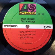 Load image into Gallery viewer, David Newman* : Lonely Avenue (LP, Album, RI-)