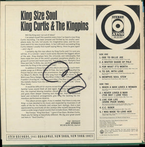 King Curtis & The Kingpins : King Size Soul (LP, Album, CT)