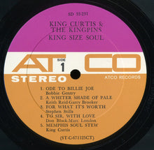 Load image into Gallery viewer, King Curtis &amp; The Kingpins : King Size Soul (LP, Album, CT)