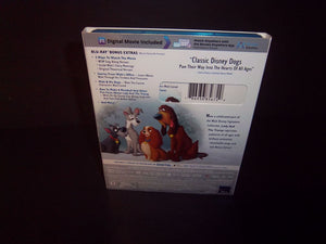 Lady and Tramp Authentic Disney Blu-ray + DVD + Digital Multi-Screen Edition