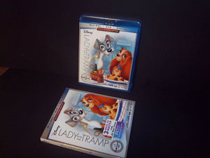 Lady and Tramp Authentic Disney Blu-ray + DVD + Digital Multi-Screen Edition