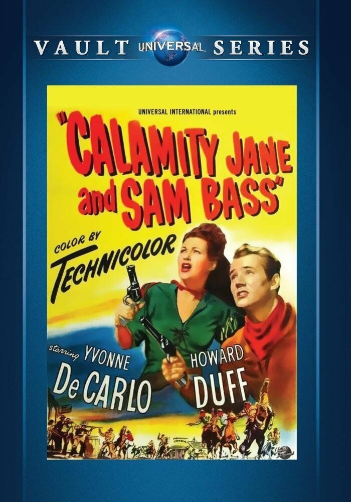 Calamity Jane and Sam Bass - DVD - Yvonne De Carlo - Howard Duff - Dorothy Hart