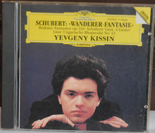 Load image into Gallery viewer, Schubert*, Brahms*, Liszt* – Yevgeny Kissin : Schubert • Wanderer-Fantasie / Brahms • Fantasien Op. 116 / Liszt • Ungarische Rhapsodie No. 12 (CD, Album, RE, RM)