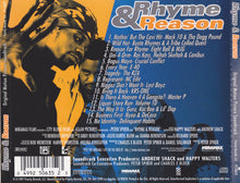 Load image into Gallery viewer, Various : Rhyme &amp; Reason (Original Motion Picture Soundtrack) (CD, Comp)