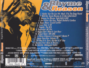 Various : Rhyme & Reason (Original Motion Picture Soundtrack) (CD, Comp)