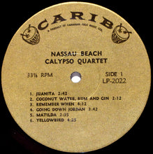 Load image into Gallery viewer, Nassau Beach Calypso Quartet : Nassau Beach Calypso Quartet (LP, Mono)