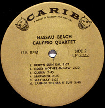 Load image into Gallery viewer, Nassau Beach Calypso Quartet : Nassau Beach Calypso Quartet (LP, Mono)