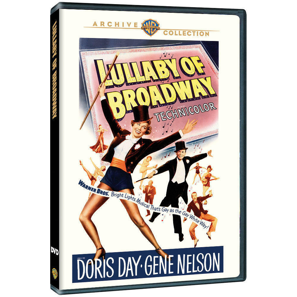 Lullaby Of Broadway - DVD - 1950 - Doris Day, Gene Nelson, Billy De Wolfe