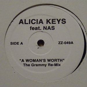 Alicia Keys / Mary J. Blige : A Woman's Worth / Dance With Me (12", Unofficial)