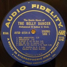 Load image into Gallery viewer, Mohammed El Bakkar &amp; His Oriental Ensemble* : Exotic Music Of The Belly Dancer (LP, Album)