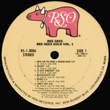 Load image into Gallery viewer, Bee Gees : Bee Gees Gold Volume One (LP, Comp, RE, Ter)