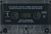 Load image into Gallery viewer, The Four Seasons : Gold Vault Of Hits (Cass, Comp)