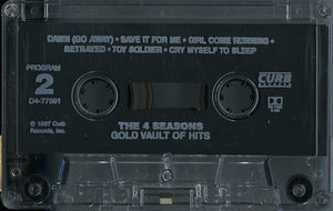 The Four Seasons : Gold Vault Of Hits (Cass, Comp)