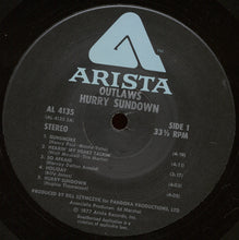 Load image into Gallery viewer, Outlaws : Hurry Sundown (LP, Album)