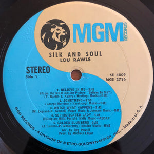 Lou Rawls : Silk & Soul (LP, Album)