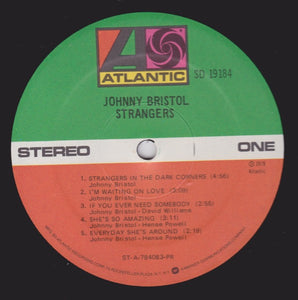 Johnny Bristol : Strangers (LP, Album)