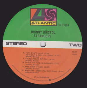 Johnny Bristol : Strangers (LP, Album)