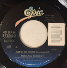 Load image into Gallery viewer, Michael Jackson : Man In The Mirror (7&quot;, Single, Styrene, Car)