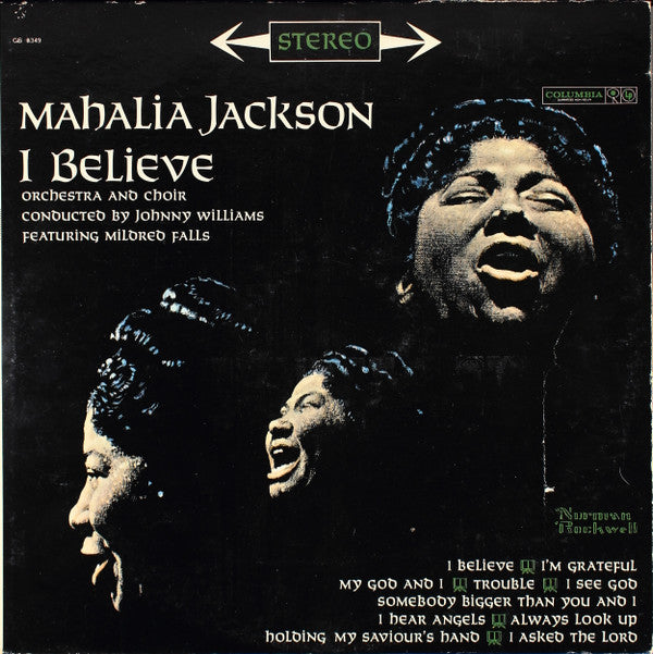 Mahalia Jackson : I Believe (LP, Album, Pit)