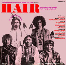 Load image into Gallery viewer, Galt MacDermot : New York Shakespeare Festival Public Theater Presents Hair: An American Tribal Love-Rock Musical (LP, Album, RE, S/Edition, Ind)