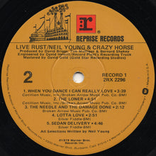 Load image into Gallery viewer, Neil Young &amp; Crazy Horse : Live Rust (2xLP, Album, Win)
