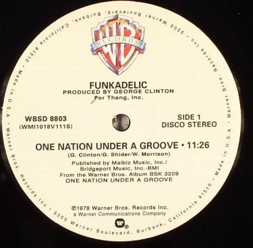 Funkadelic : One Nation Under A Groove (12