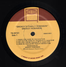 Load image into Gallery viewer, Smokey Robinson : Smokey&#39;s Family Robinson (LP, Album)