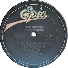Load image into Gallery viewer, Ted Nugent : State Of Shock (LP, Album, Ter)