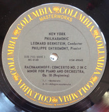 Load image into Gallery viewer, Philippe Entremont, Eugene Ormandy, Leonard Bernstein, The Philadelphia Orchestra, The New York Philharmonic Orchestra : The Great Romantic Piano Concertos (3xLP, Comp, RE + Box)