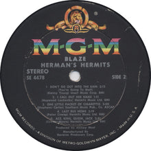 Load image into Gallery viewer, Herman's Hermits : Blaze (LP, Album)