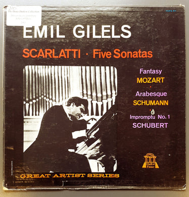 Emil Gilels : Scarlatti Five Sonatas (12