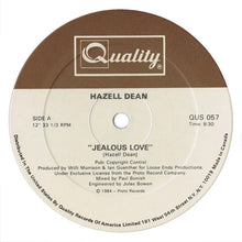 Load image into Gallery viewer, Hazell Dean : Jealous Love / Evergreen (12&quot;)