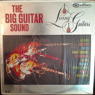 Living Guitars : The Big Guitar Sound (LP, Album, Mono)