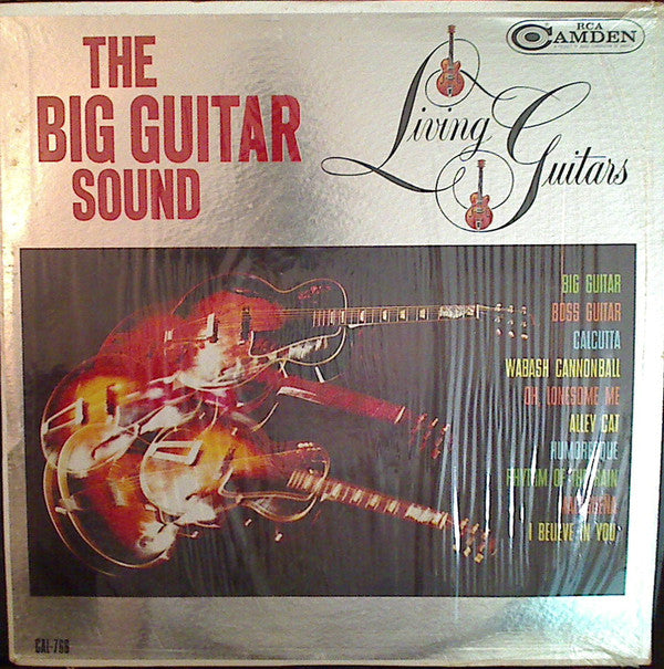Living Guitars : The Big Guitar Sound (LP, Album, Mono)