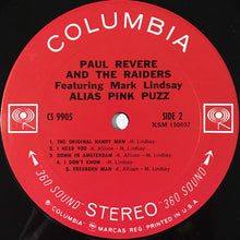 Load image into Gallery viewer, Paul Revere &amp; The Raiders Featuring Mark Lindsay : Alias Pink Puzz (LP, Album, Ter)