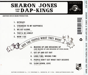 Sharon Jones & The Dap-Kings : Give The People What They Want (CD, Album)