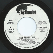 Load image into Gallery viewer, Al Caiola : Live And Let Die (7&quot;, Single, Mono, Promo)