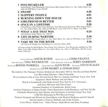 Load image into Gallery viewer, Talking Heads : Stop Making Sense (CD, Album, Club, RE)
