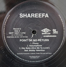 Load image into Gallery viewer, Shareefa : Point Of No Return (2xLP, Album, Promo)
